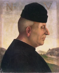 Porträt von Niccolo Vitelli (1414-86)